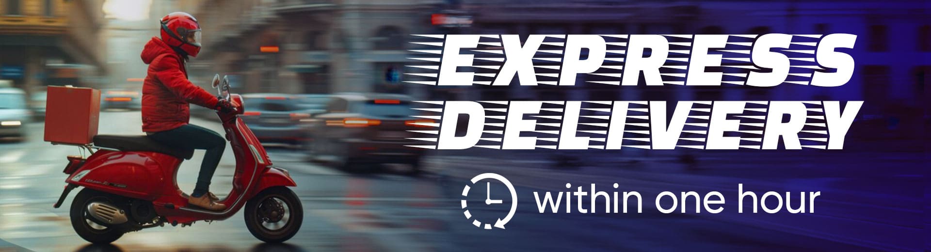 express delivery banner