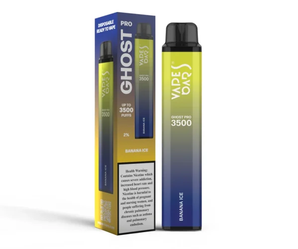 Ghost Pro 3500 banana ice flavor