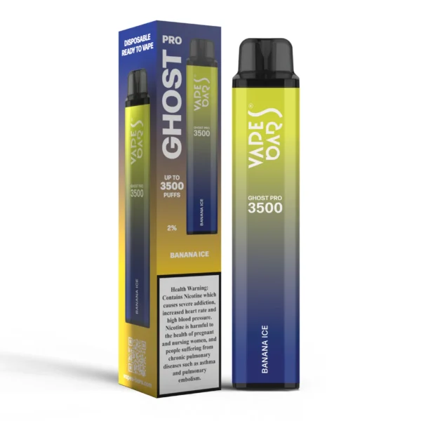 Ghost Pro 3500 banana ice flavor