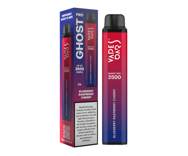 Ghost Pro Vape 3500 puffs blueberry raspberry cherry