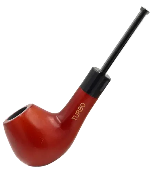 Turbo Wood Tobacco Pipe side3