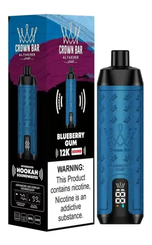 crown-bar-al-fakher-12000-puffs-disposable-vape-blueberry-gum