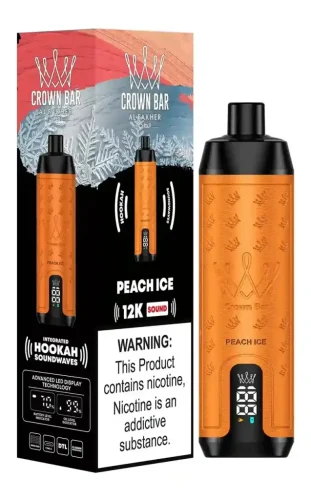 crown-bar-al-fakher-12000-puffs-disposable-vape-peach-lce