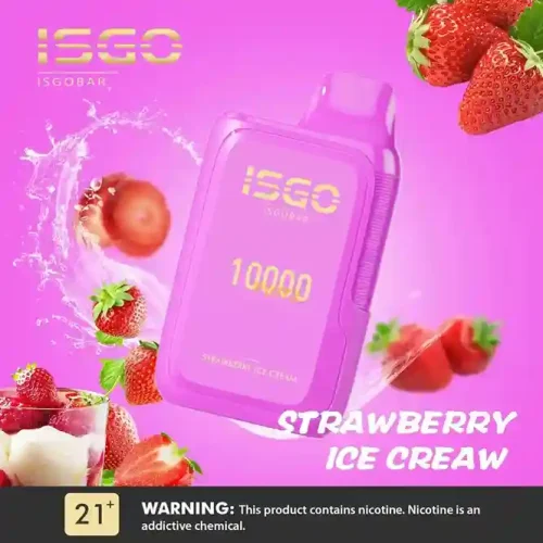 isgo-bar-10000-puffs-disposable-vape-strawberry-ice-cream