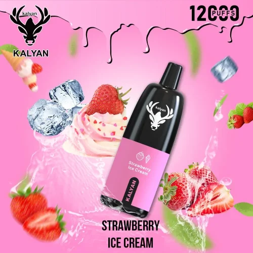 kalyan-pro-12000-puffs-disposable-vape-strawberry-ice-cream