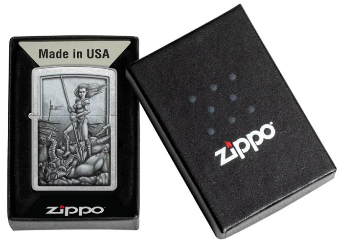 Medieval Mythological Design Zippo Lighter2