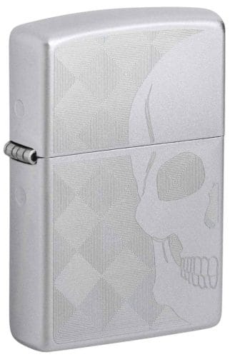 Skull Design Zippo Lighter1